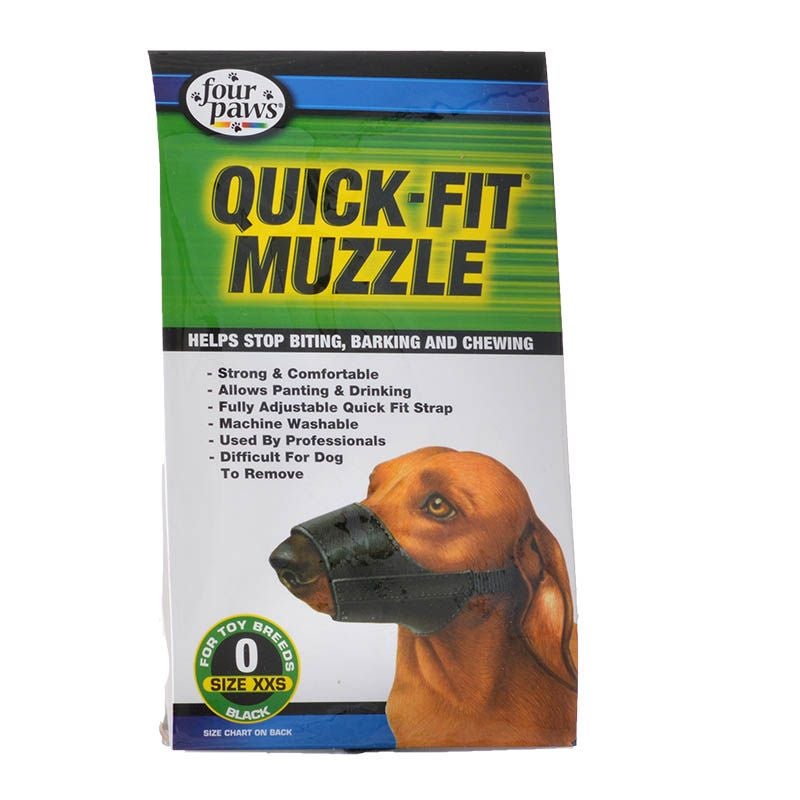 Four paws quick fit 2025 dog muzzle