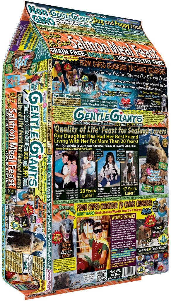 Gentle giants dog food 27 online years old